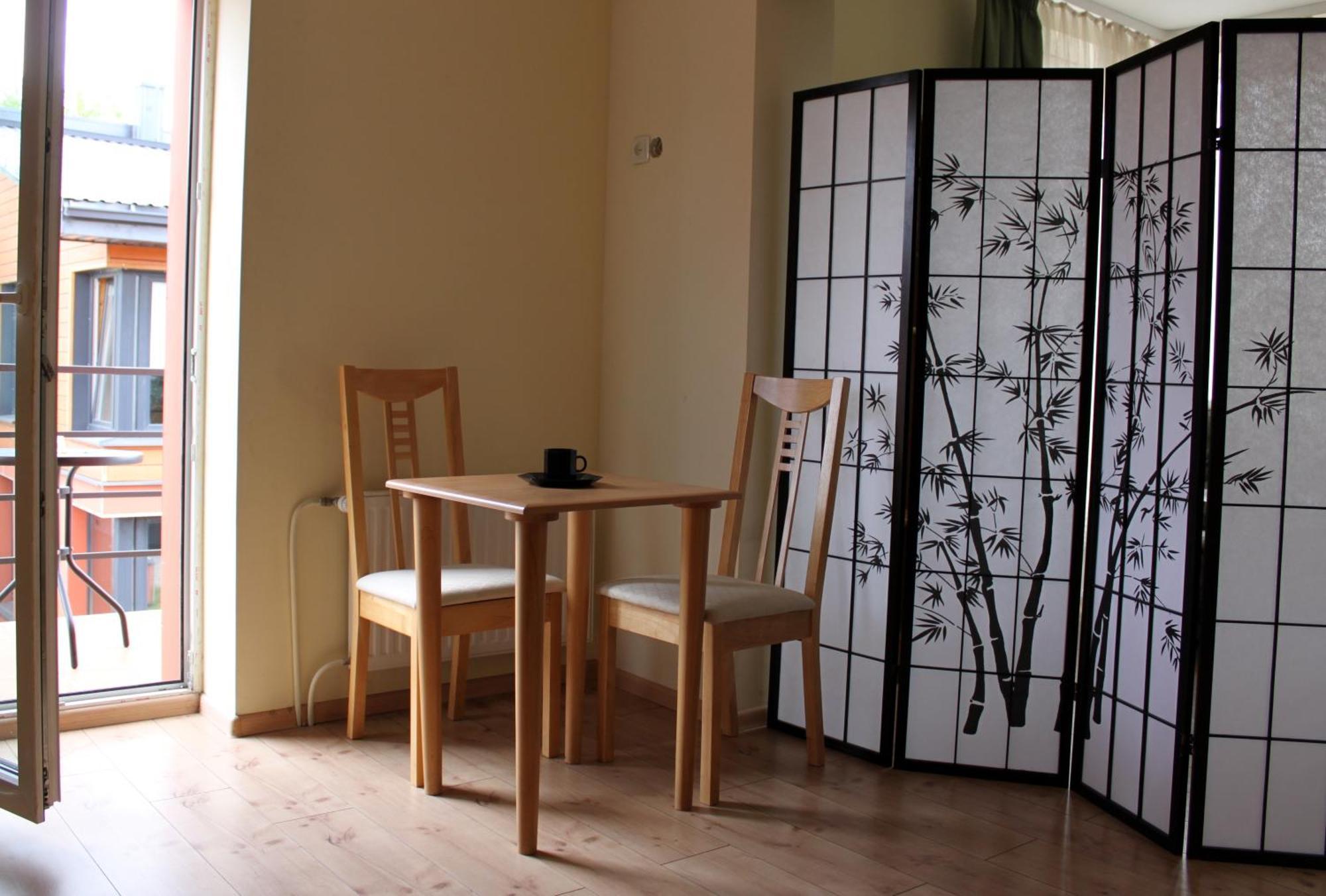 Jauku Erdvu Silta Apartment Kaunas Cameră foto